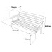 Thornton Rustic 5ft Garden Bench